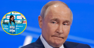 София Лыскун и Владимир Путин