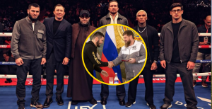 Александр Усик сделал фото с российскими боксерами