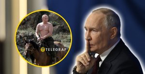 Скандальні фото Путіна з голим торсом вперше з’явилися у 2009 році