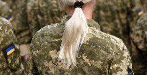 В украинской армии много женщин