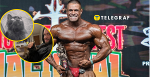 Каду Сантос та його кіт Бакі