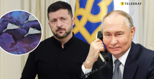 Володимир Зеленський та Володимир Путін
