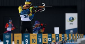 Биатлон на Олимпиаде в Италии