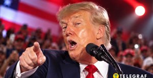 Внешность Дональда Трампа на выступлении привлекла внимание зрителей