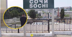 Вода грязными потоками залила регион