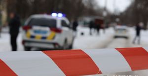 Полиция работает на месте