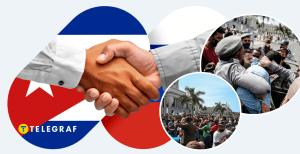 Протесты в Кубе, ее флаг