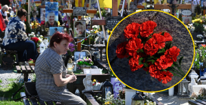 Украинцев призывают отказаться от искусственных цветов на кладбищах