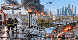 Москва после атаки