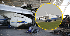 Самолет "Мрия" был уничтожен в начале российского вторжения