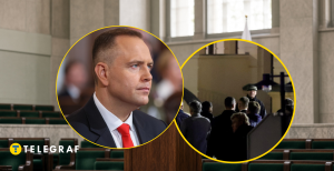 Кароль Навроцкий силой вошел в здание трибунала