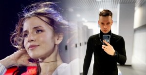 На фото - Христина Соловий и рэпер Павел Изотов