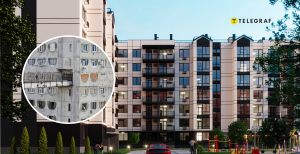 Старые дома и новостройки