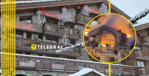 Пожежа у Куршевелі