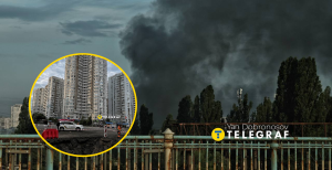 Враг снова бьет по жилым кварталам столицы