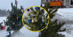 Черниговцы самостоятельно создают праздничное настроение. Фото Время Черниговское