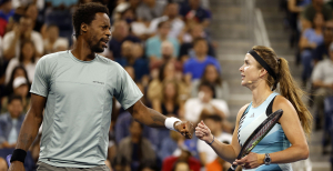 Гаэль Монфис и Элина Свитолина