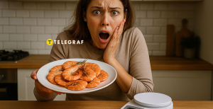 Украинка с креветками