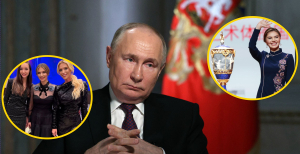 Алина Кабаева и Владимир Путин