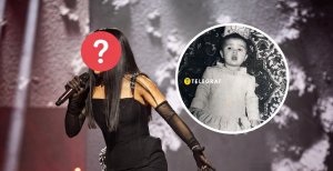 На детском фото ничего не выдает эту популярную певицу