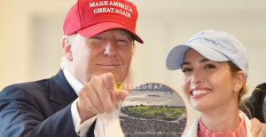 Дональд Трамп с дочерью Иванкой