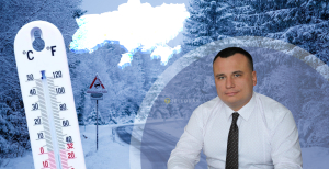 Начальник Черкаського гідрометцентру Віталій Постригань