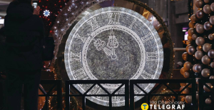 Новогодние часы в Харькове