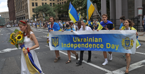 День Независимости Украины отмечают во многих городах мира