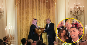 Дональд Трамп организовал ужин в Белом доме, куда пригласили Криштиану Роналду