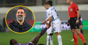 Главный тренер "Шахтера" Арда Туран и "динамовец" Константин Вивчаренко