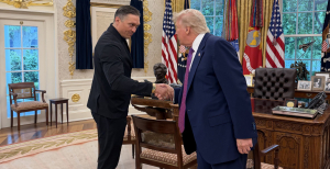 Александр Усик и Дональд Трамп