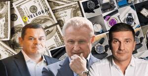 Больше всего брендовых часов у Григория Суркиса