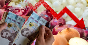 Ціни на цибулю Колаж: "Телеграф"