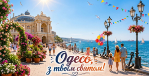 Открытки с Днем Одессы