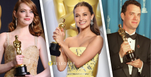 Эмма Стоун, Алисия Викандер и Том Хэнкс имеют "Оскары"