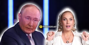 Глава Кремля Путин и Рагозина, которой приписывали роман с ним