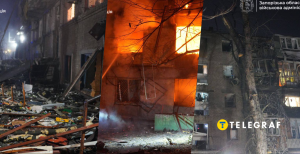 Последствия удара РФ по Запорожью