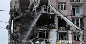 Будинок після російського удару