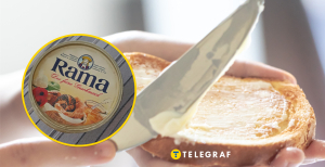 Rama, хлеб, масло