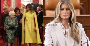 Мелания Трамп и Елизавета II