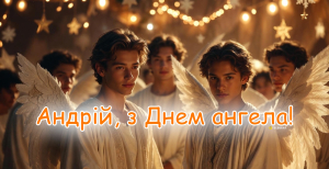 Привітайте близьких Андріїв із Днем ангела