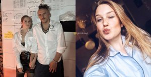 Евгений Клопотенко с невестой Екатериной Воскресенской