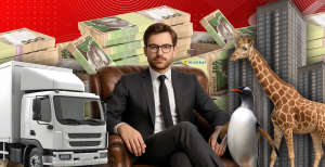 Пачки денег в миллионе могут достигать сотни метров в высоту