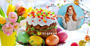 Паска на столі