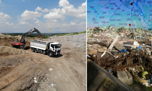 Полігони сміття наразі є нерозв'язаною проблемою столиці. Фото Колаж "Телеграфа"