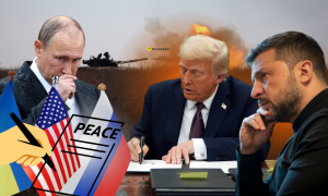 Владимир Путин, Дональд Трамп, Владимир Зеленский