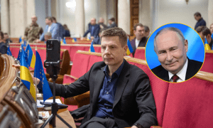 Олексій Гончаренко та Володимир Путін