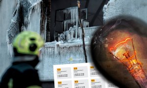 Выключение отопления и электричества