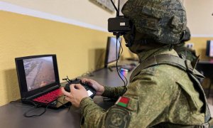 Обучение по управлению дронами в белорусской армии