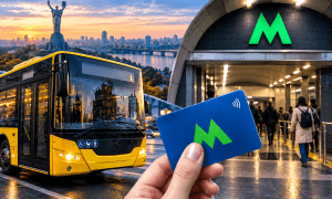 Проезд в метро Киева
